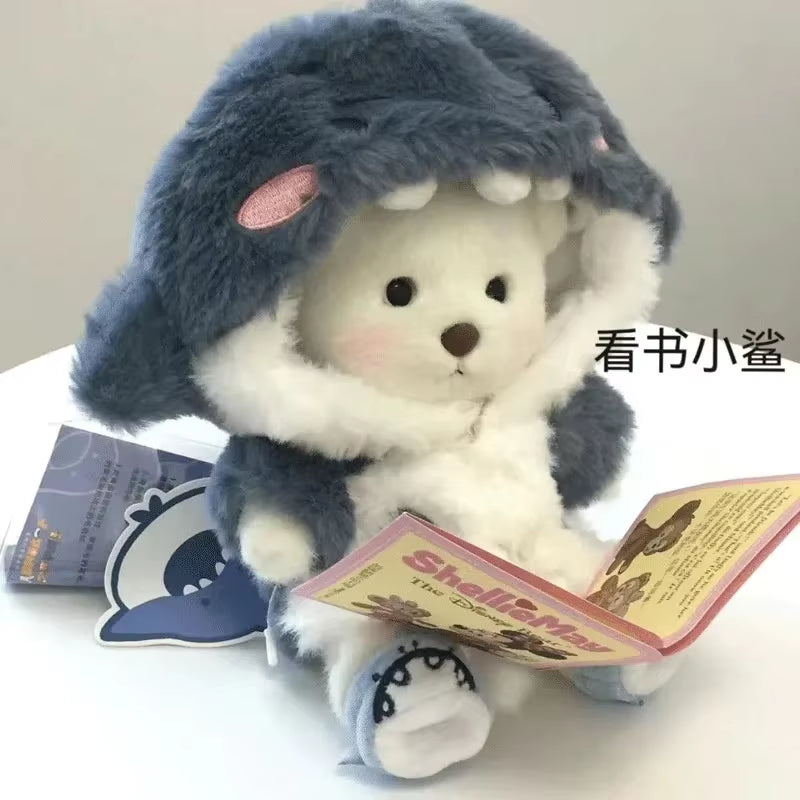 High Quality Handmade Teddy Bear Plush Toy Change Dress Cloth Girl Hug Cuddly Plushie Doll for Girlfriend Christmas Gift